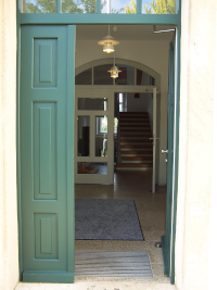 Eingang Gemeindehaus