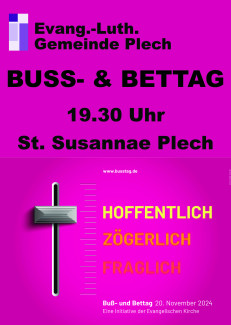 Buß- und Bettag