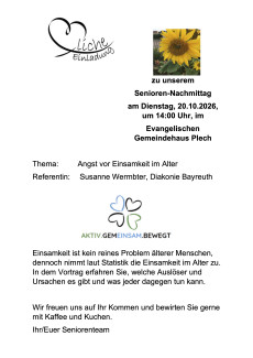Seniorennachmittag Diakonie 