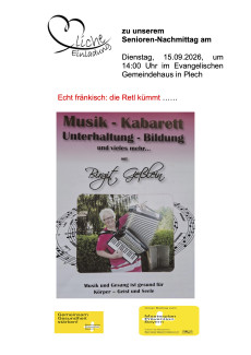 Seniorennachmittag "Die Rettl kommt"