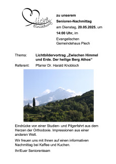 Athos zwischen Himmel und Erde