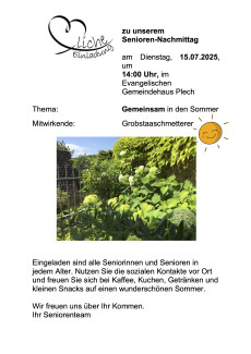 Gemeinsam in den Sommer