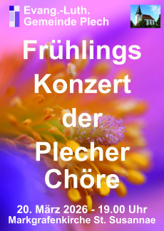 Frühlingskonzert der Plecher Chöre