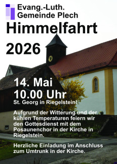 Christi Himmelfahrt 2026 Riegelstein