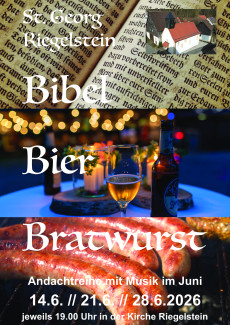 Bibel, Bier & Bratwurst